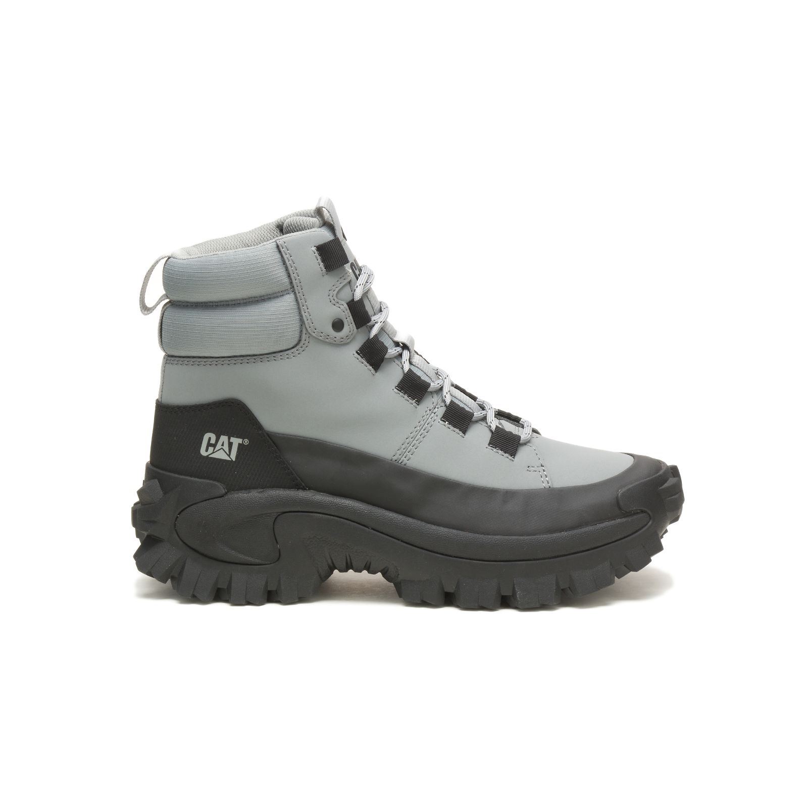 Caterpillar Men's Trespass Waterproof Galosh Waterproof Boots Grey/Black CAT-76809